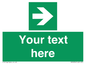 SV5234: Custom Arrow Right Sign