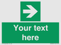 SV5234: Custom Arrow Right Sign