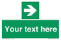 SV5234: Custom Arrow Right Sign