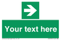 SV5234: Custom Arrow Right Sign