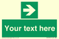 SV5234: Custom Arrow Right Sign
