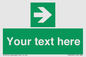 SV5234: Custom Arrow Right Sign