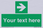 SV5234: Custom Arrow Right Sign