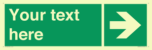 SV5234: Custom Arrow Right Sign