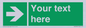SV5234: Custom Arrow Right Sign