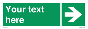 SV5234: Custom Arrow Right Sign
