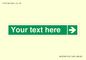 SV5234: Custom Arrow Right Sign
