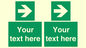 SV5234: Custom Arrow Right Sign