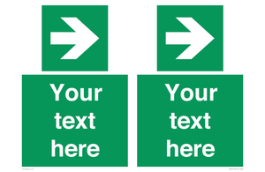 SV5234: Custom Arrow Right Sign