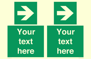 SV5234: Custom Arrow Right Sign