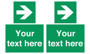 SV5234: Custom Arrow Right Sign