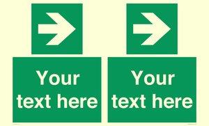 SV5234: Custom Arrow Right Sign