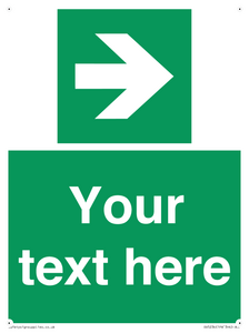 SV5234: Custom Arrow Right Sign