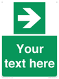 SV5234: Custom Arrow Right Sign