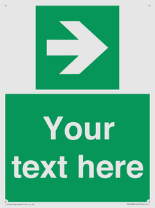 SV5234: Custom Arrow Right Sign