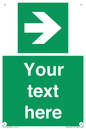 SV5234: Custom Arrow Right Sign