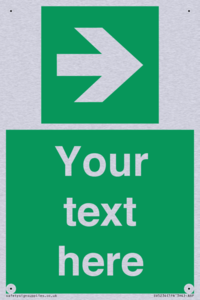 SV5234: Custom Arrow Right Sign