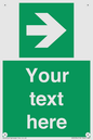 SV5234: Custom Arrow Right Sign