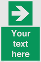 SV5234: Custom Arrow Right Sign