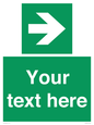 SV5234: Custom Arrow Right Sign