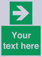 SV5234: Custom Arrow Right Sign