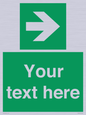 SV5234: Custom Arrow Right Sign