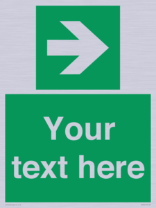 SV5234: Custom Arrow Right Sign