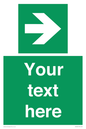 SV5234: Custom Arrow Right Sign