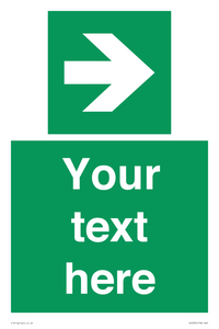 SV5234: Custom Arrow Right Sign