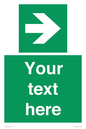 SV5234: Custom Arrow Right Sign