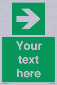 SV5234: Custom Arrow Right Sign