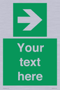 SV5234: Custom Arrow Right Sign