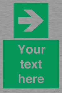 SV5234: Custom Arrow Right Sign
