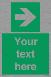 SV5234: Custom Arrow Right Sign