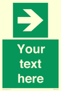 SV5234: Custom Arrow Right Sign