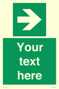 SV5234: Custom Arrow Right Sign