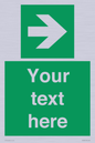 SV5234: Custom Arrow Right Sign