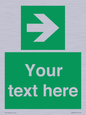 SV5234: Custom Arrow Right Sign