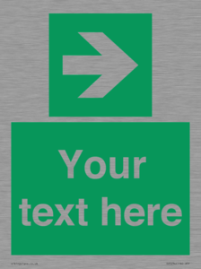 SV5234: Custom Arrow Right Sign