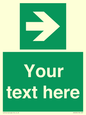 SV5234: Custom Arrow Right Sign