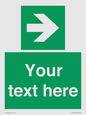 SV5234: Custom Arrow Right Sign