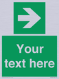 SV5234: Custom Arrow Right Sign