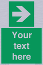 SV5234: Custom Arrow Right Sign