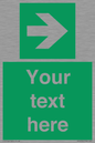 SV5234: Custom Arrow Right Sign