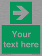SV5234: Custom Arrow Right Sign