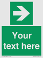 SV5234: Custom Arrow Right Sign