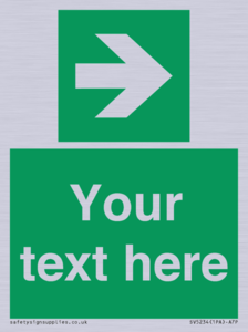 SV5234: Custom Arrow Right Sign