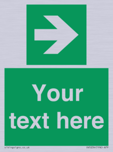SV5234: Custom Arrow Right Sign