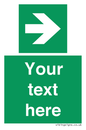 SV5234: Custom Arrow Right Sign