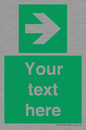 SV5234: Custom Arrow Right Sign